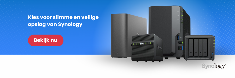 Synology Nas systeem banner